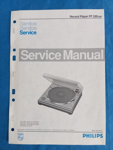 Philips fp320 record - record, player