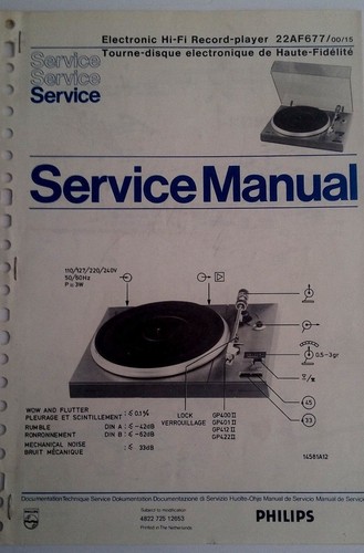 Manuale servizio philips - ,