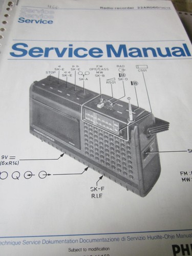 Philips radio recorder - radio, 22ar060