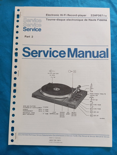 Philips 22af087 record - philips,
