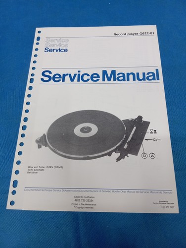 Giradischi philips q622 - philips, q622-01
