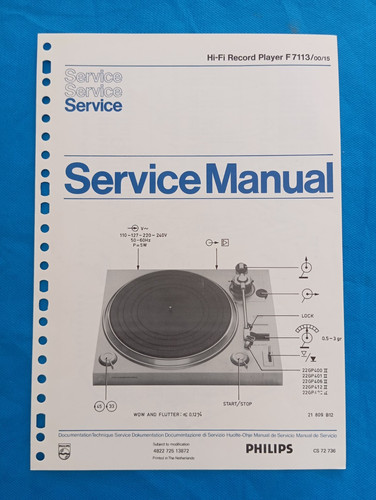 Philips f7113 record - philips,