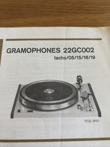 22gc002 philips giradischi - philips,