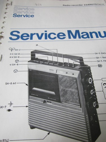 Philips radio recorder 22ar070 - radio,