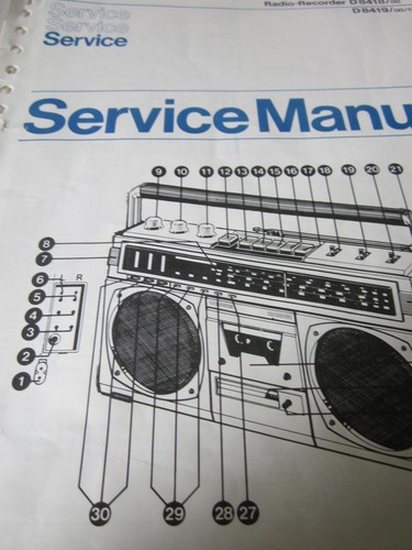 Philips radio recorder - radio, d