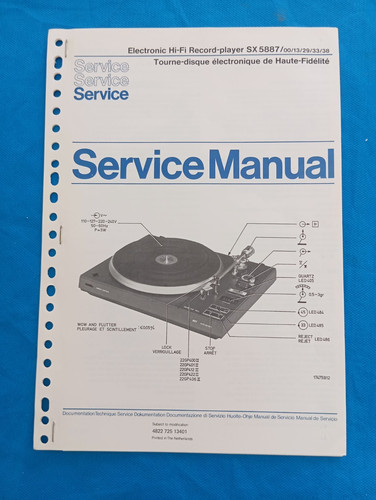 Philips sx5887 electronic - philips,