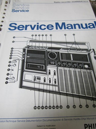 Philips radio recorder 22ar664 - radio,