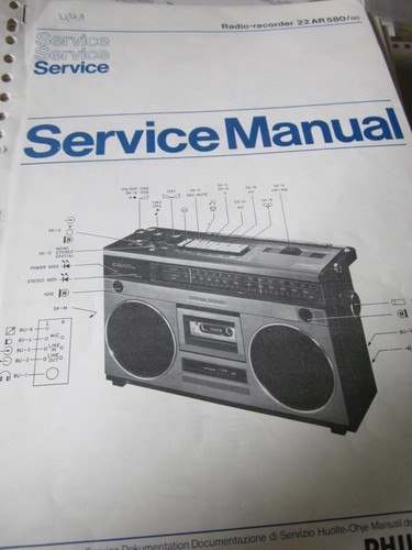 Philips radio recorder 22ar580 - radio,