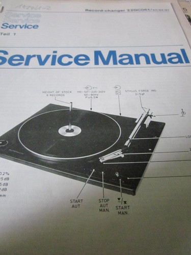 Philips record changer - philips,