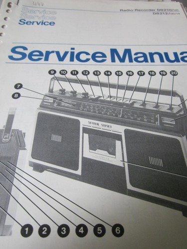 Philips radio recorder 8210m - philips,