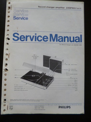 Original service manual - original,